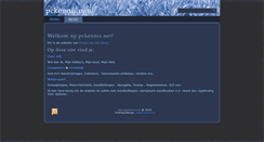 Desktop Screenshot of pckennis.net